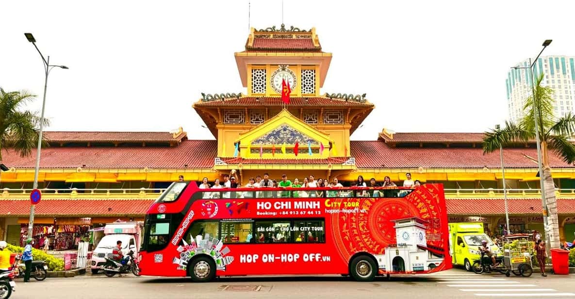 4H - SAIGON-CHO LON CITY TOUR - HOP ON HOP OFF - CHINATOWN - On-Board Comfort: Water, Rain Gear, Headsets, and Wi‑Fi