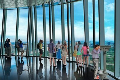 Amazing night with Saigon Skydeck and local beer tasting - Bitexco Financial Tower: 49th-floor views and the elevator moment