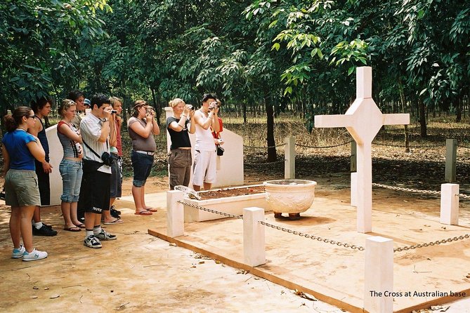 Australian Base, Long Tan & Nui Dat Tour with Vung Tau Beach - Nui Dat Task Force Base and the Long Tan Cross Memorial moment