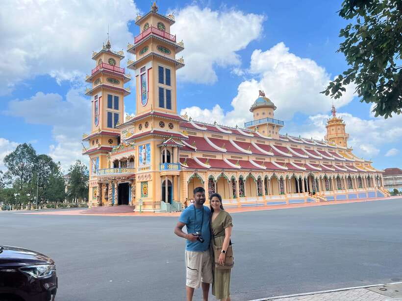Black Virgin Mountain, Cu Chi Tunnels, Cao Dai Temple Tour - Cao Dai Temple in Tay Ninh: faith, symbols, and a ceiling show