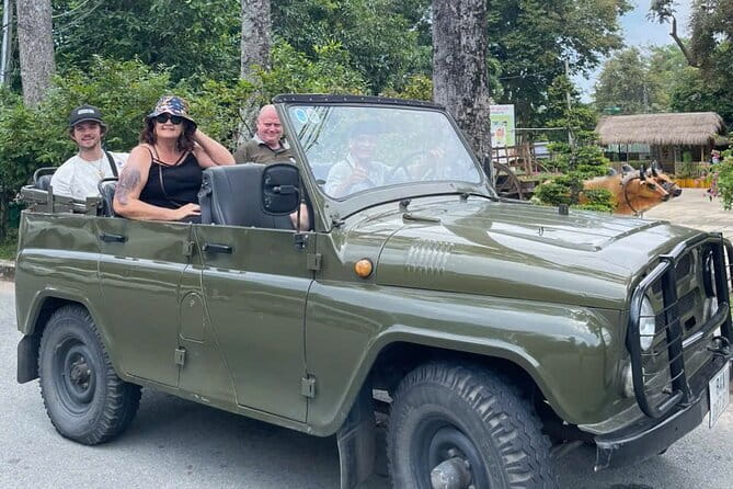 Cu Chi Tunnel Tour By Army Jeep - Riding to Cu Chi in an Army Jeep: Better Than a Standard Van