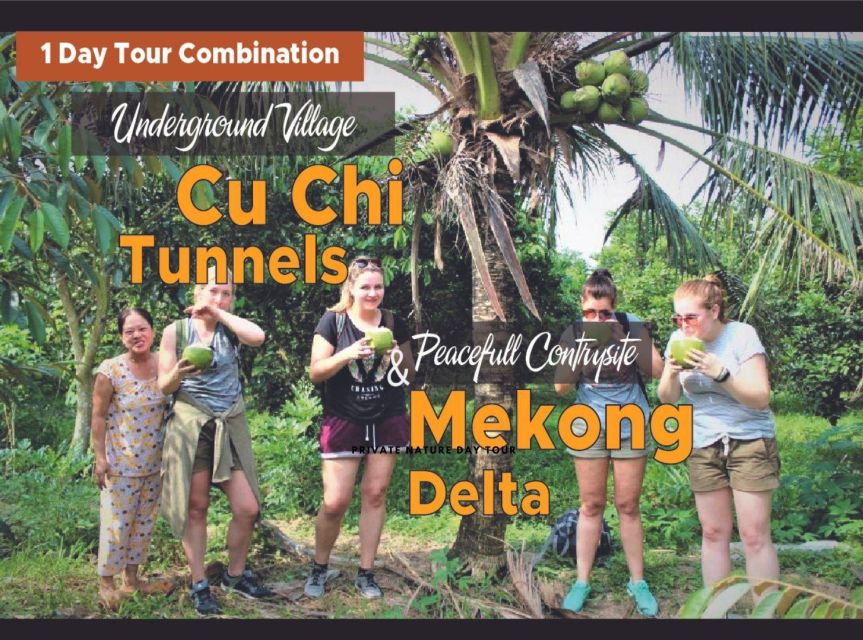 Cu Chi Tunnels and Mekong Delta Full Day Tour - AK47/MK16 Shooting and Wartime Tapioca: Optional, Supervised, and Very Clear