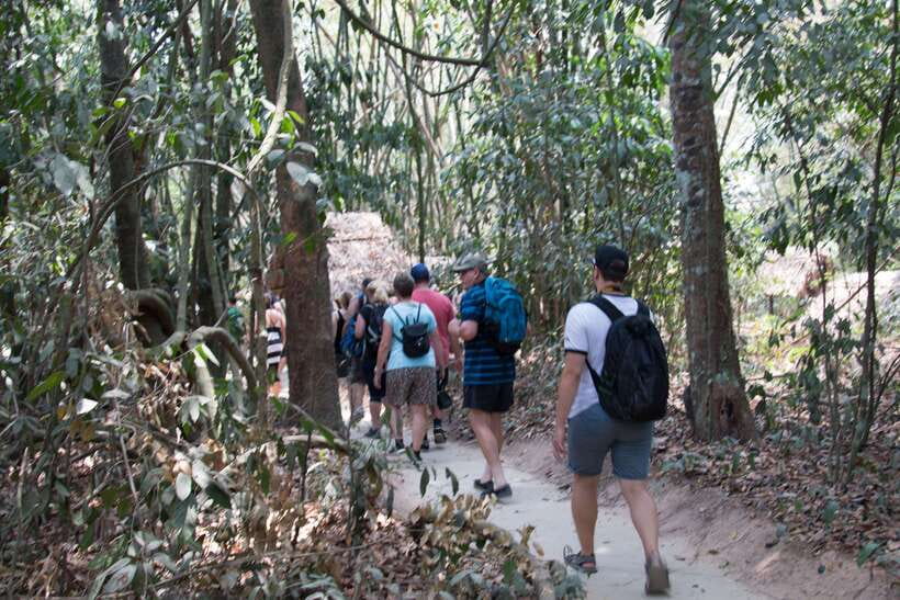 Cu Chi Tunnels Half-Day: Big Group Vietnam War Experience - Wartime meal vibes: cassava with salt and tea that isn’t a gimmick