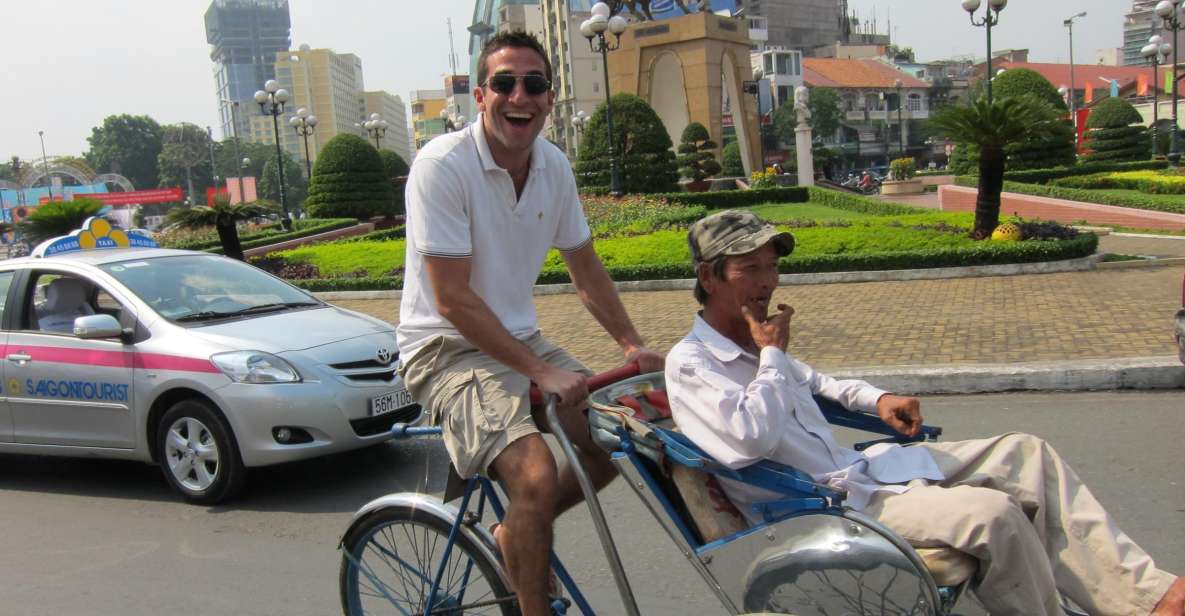 Customized Ho Chi Minh City Experience on Cyclo with Driver - English guide vs. what you’ll still get without it