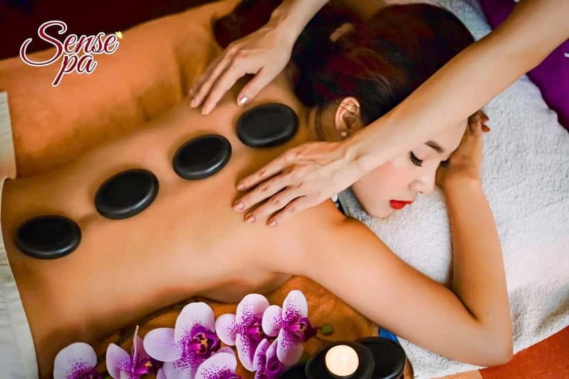 For just VND 600,000, 90 minutes of Sense Spa services. - Massage Styles: Shiatsu, Thai Traditional, and Hot Stone