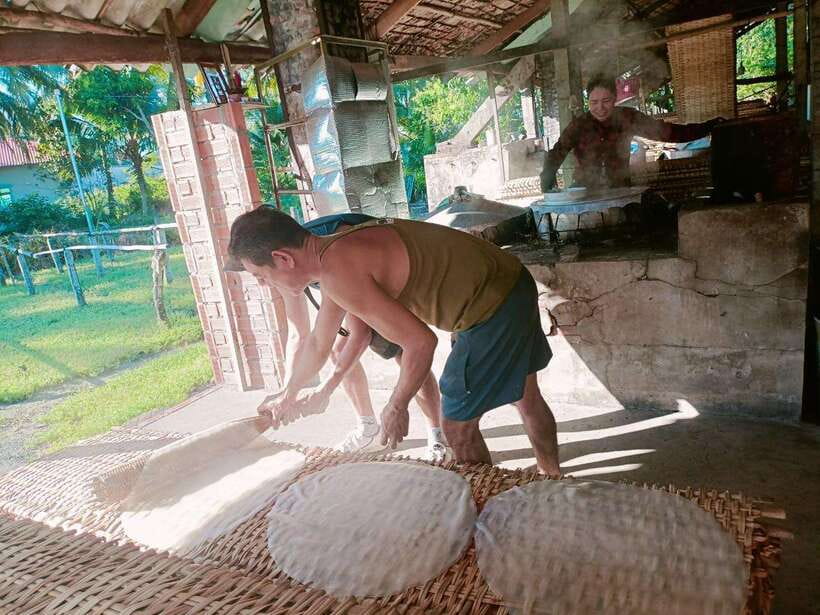 From HCM 1-day Cai Rang floating market local mekong village - Snakehead Fish Dance and Floating Fish Raft Village: The Most Unusual Part