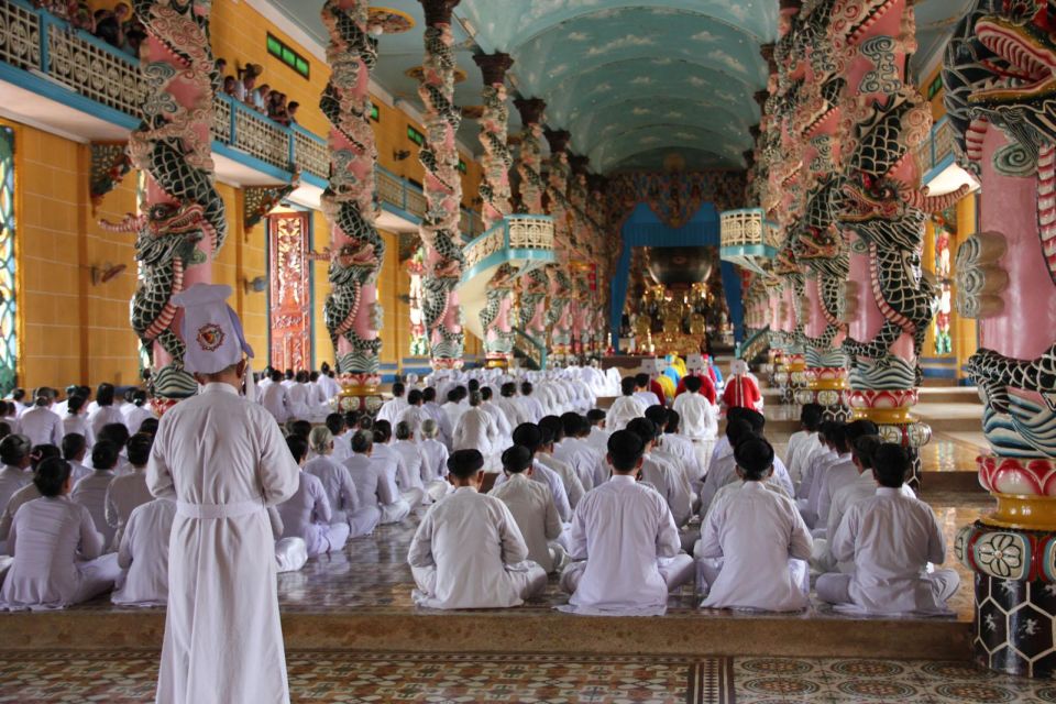 From Ho Chi Minh: Black Virgin Mount And Cao Dai Holy Mass - Ba Den by cable car: 986 meters and cloud-level views
