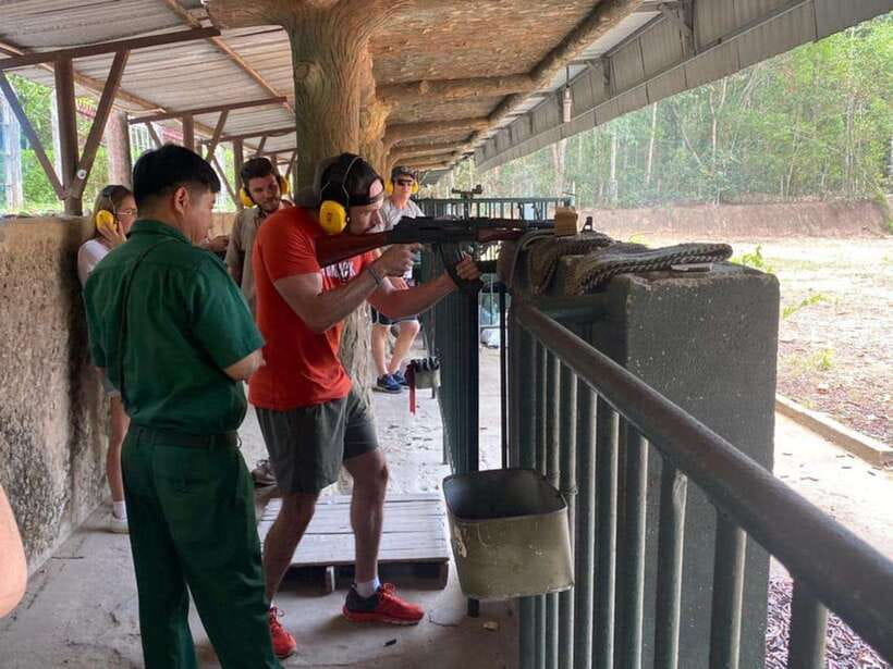 From Ho Chi Minh City: Cu Chi Tunnels Half-Day Tour - AK-47 Shooting: The Fun Part (With a Heavy Context)