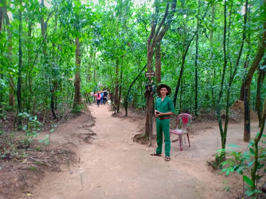 From Ho Chi Minh: Cu Chi Tunnels Small Group Maximum 12 Pax - The war-era “food you can taste”: tapioca on the Hoang Cam stove