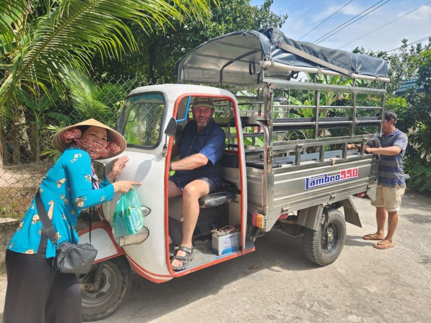 From Ho Chi Minh: Explore Mekong Delta & Vinh Trang Pagoda - Honey bee farm and honey tea with lemon: a calm break that tastes better than you expect