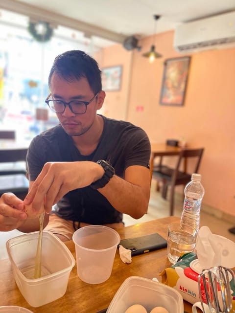 HCM: Egg Coffee Class with local Instructor & Snack - Egg Coffee Class Setup in Ho Chi Minh City Center