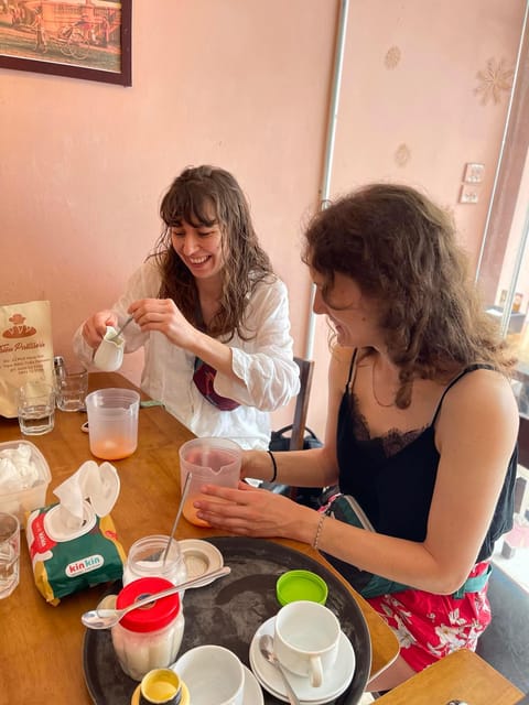 HCMc Egg Coffee Class in 1 hour with local intructor & snack - Snack + Water: The Quick Finish That Keeps It Comfortable