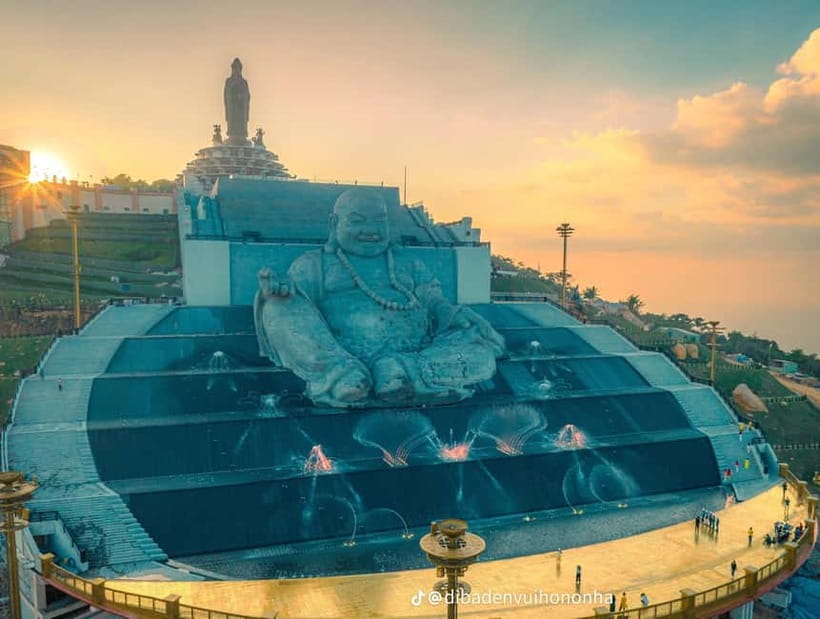 Ho Chi Minh: Black Virgin Mountain Cable Car &Cao Dai Temple - Sacred plateau walk: laughing Buddha, lotus pagoda, and hidden tunnels