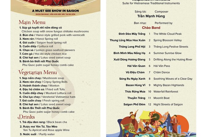 Ho Chi Minh: Chào Show with Dinner & Hotel Pickup - Value Check: Is $50.08 a Fair Deal for Dinner + 3D Show?