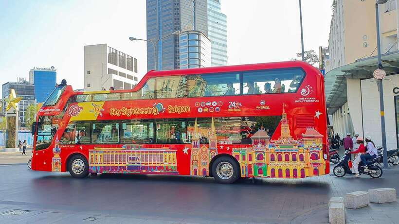 Ho Chi Minh City: Hop-On Hop-Off Bus Tour by Vistra - French colonial landmarks you’ll notice right away