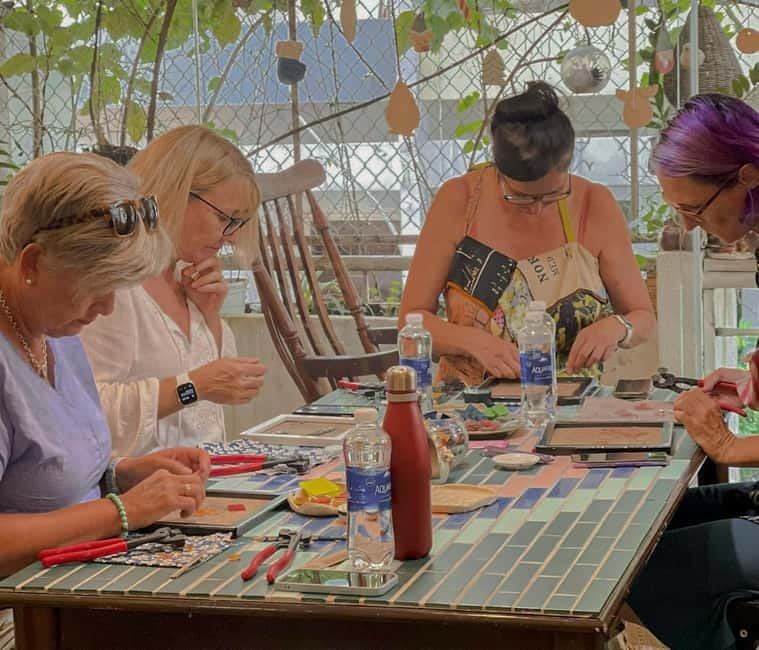 Ho Chi Minh City: Mosaic Art Workshop in a Secret Spot - Getting Set Up: Your Mosaic Piece Starts Here