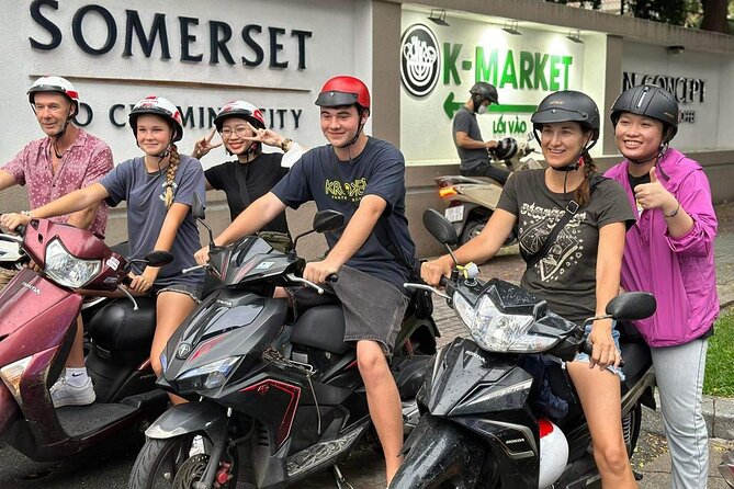 Ho Chi Minh City: Street Food & Sightseeing Tour with Local Guide - Meeting Up in Saigon: Pickup, Helmet, and Your Scooter Captain