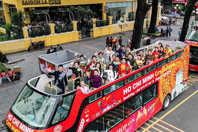 Ho Chi Minh City Tour and Independence Palace Ticket 2 in 1 - Saigon by Double-Decker Bus: The 48-Hour Hop-On Loop