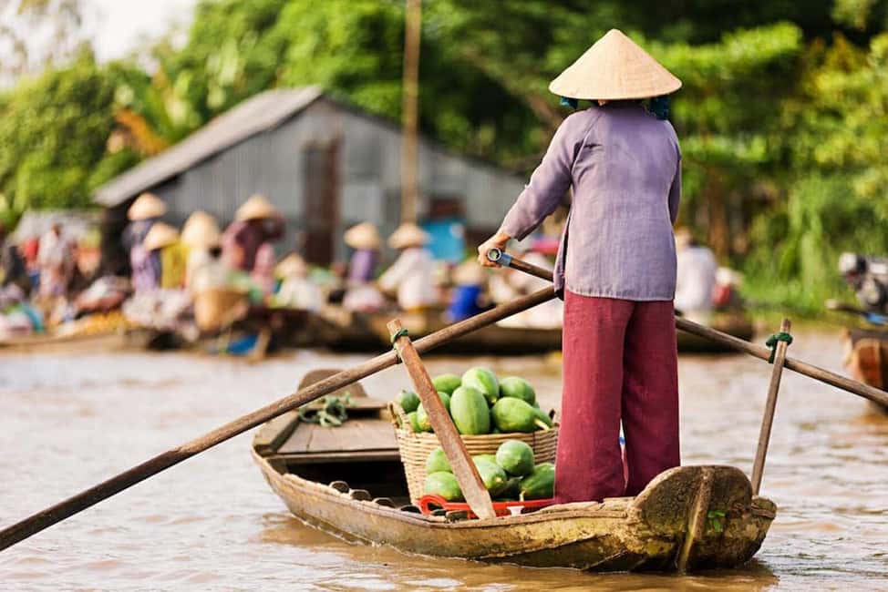 Ho Chi Minh Daily Tour: Full Day Mekong Delta (Private tour) - Vinh Trang Pagoda (1849) on the way to the river