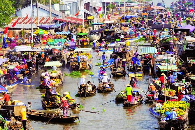 Mekong Delta 2Days/1 Night included Pick up & Transfers - Vinh Trang pagoda: a calm pause before the boats