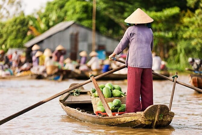 Mekong Delta Discovery Day Tour - The sampan cruise: Dragon, Unicorn, Phoenix, and Tortoise islands