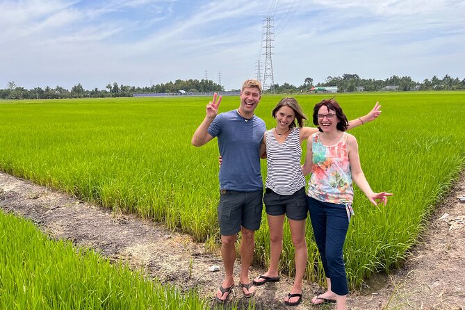 Mekong Delta Tour with Kayaking, Cycling and Cooking - Long An at Family Garden: Cycling Through Orchards and Rice Fields