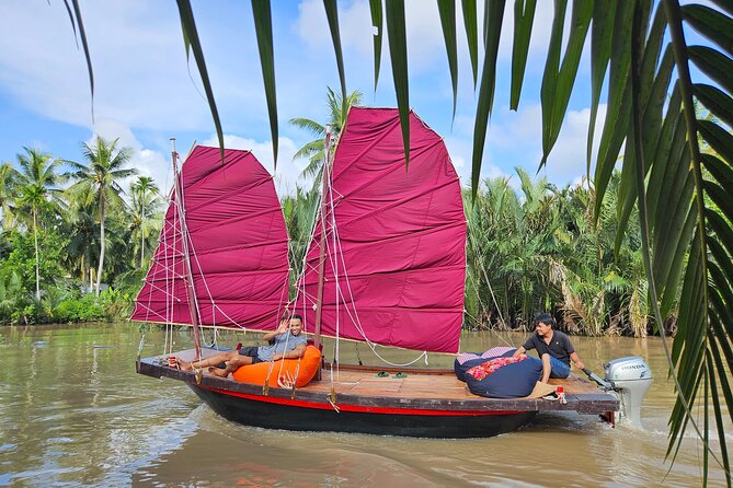 Mekong River Relaxing Sail boat cruise to Coconut Canals (1.5HRS) - Key highlights to look for