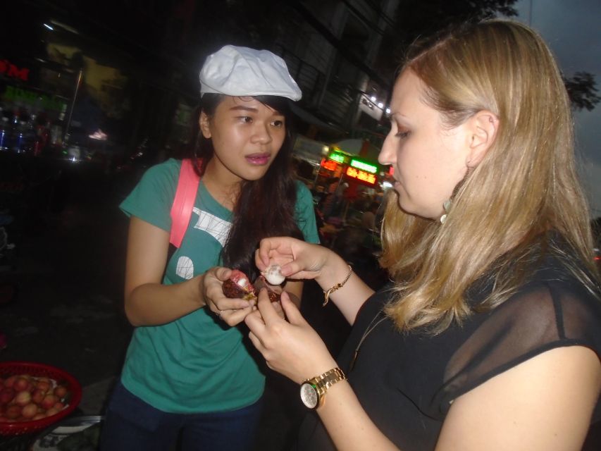 Midnight Street Food Tour In Saigon By Motorbike - Old mafia area street food: baguette, seafood, beer