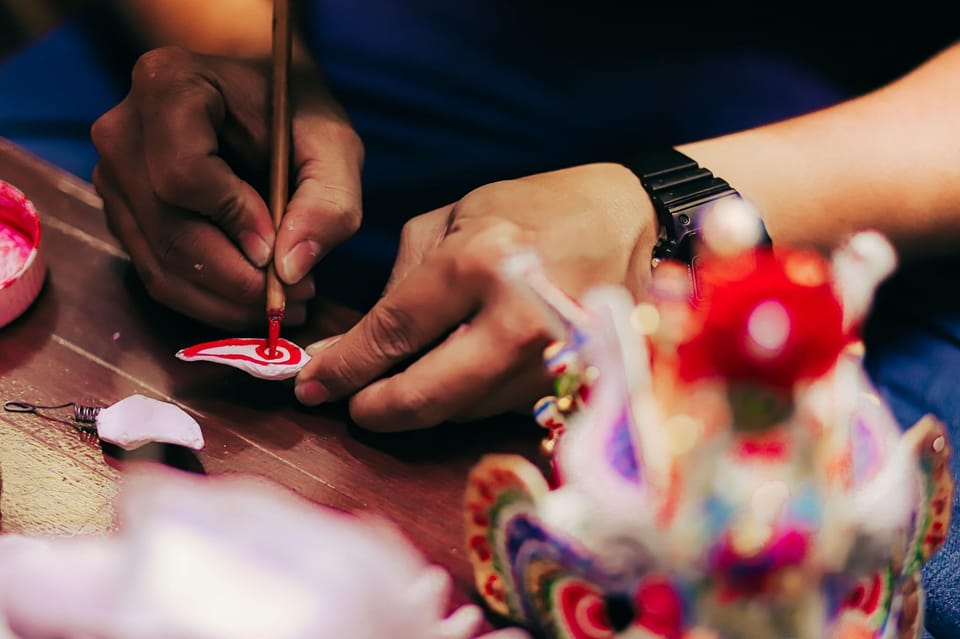 Mini Lion head decoration workshop - Pair it with a half-day Cho Lon plan (without rushing)