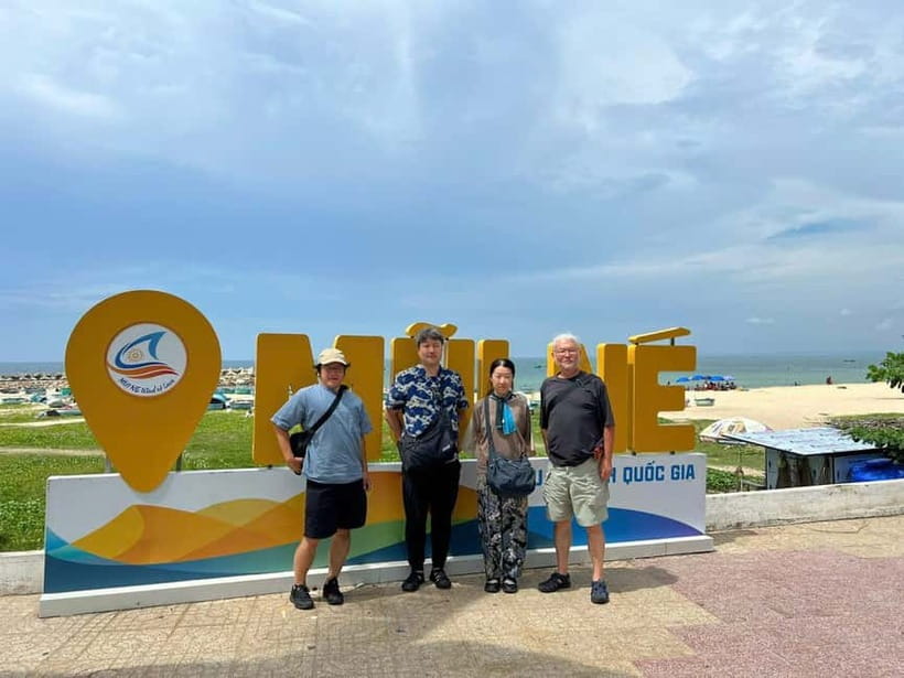 Mui Ne Day Tour from Ho Chi Minh – Sand Dunes & Beach - White Sand Dunes: your first hit of the Mui Ne color story