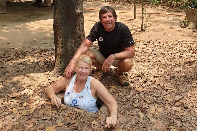 Private Best of Cu Chi Tunnels and Mekong Delta Full Day Tour - Entering Cu Chi: 120 km of underground survival
