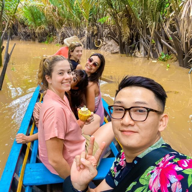 Private Cai Rang Floating Market & My Tho Boat tour 1 Day - The coconut-shadow canal rowing boat and the island bike ride