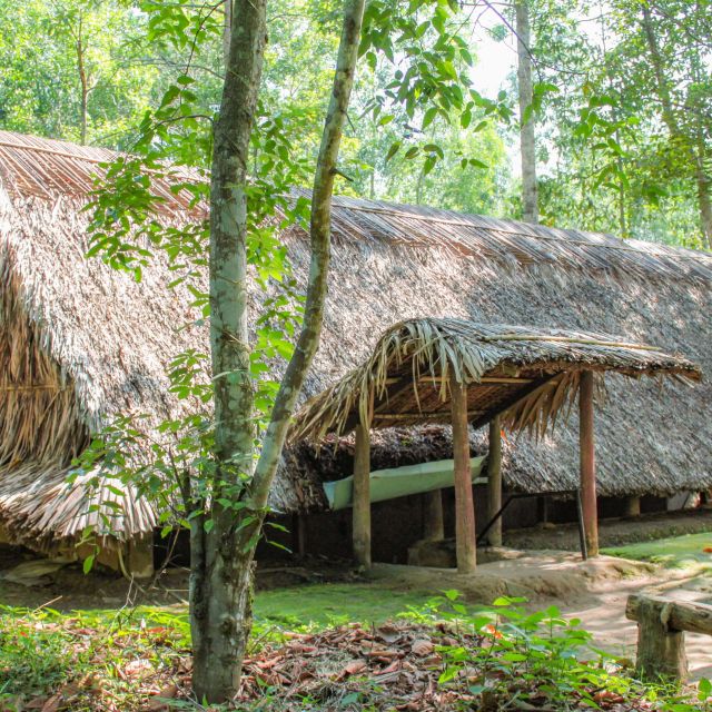 Private Cu Chi & Mekong Delta Tour: History Meets Nature - Mekong Delta handoff in My Tho: lunch, Vinh Trang Pagoda, and the tone change