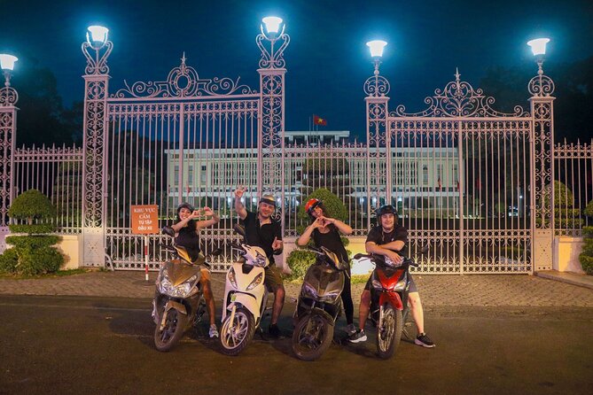Private Discover Saigon Hidden Spots on Night Motorbike Adventure - District 1 intro: the ride that gets your bearings fast