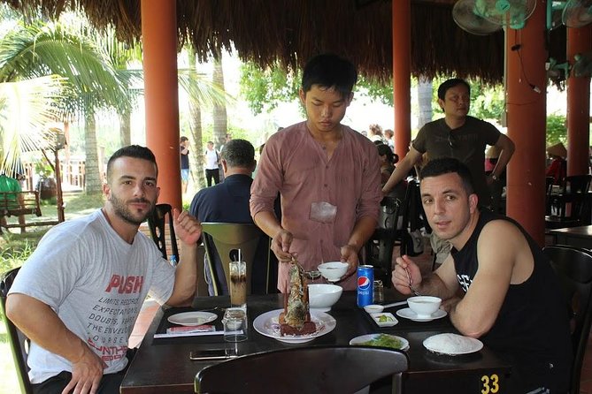 Private Mekong Delta Tour – Boat Ride & Local Lunch - Traditional folk music in a garden: cultural, but kept short