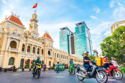 Private Saigon Highlights Tour by Car – Flexible Half Day - Notre-Dame Cathedral and Saigon Central Post Office: French colonial icons side by side