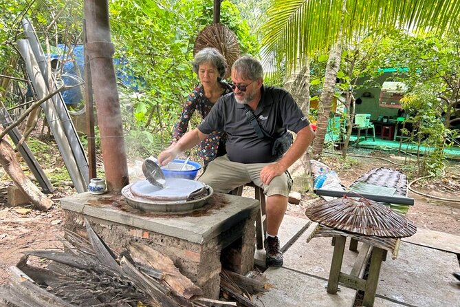 Private tour: Explore the authentic rural life in Ben Tre - Coconut Processing Workshop: samples and how food becomes products