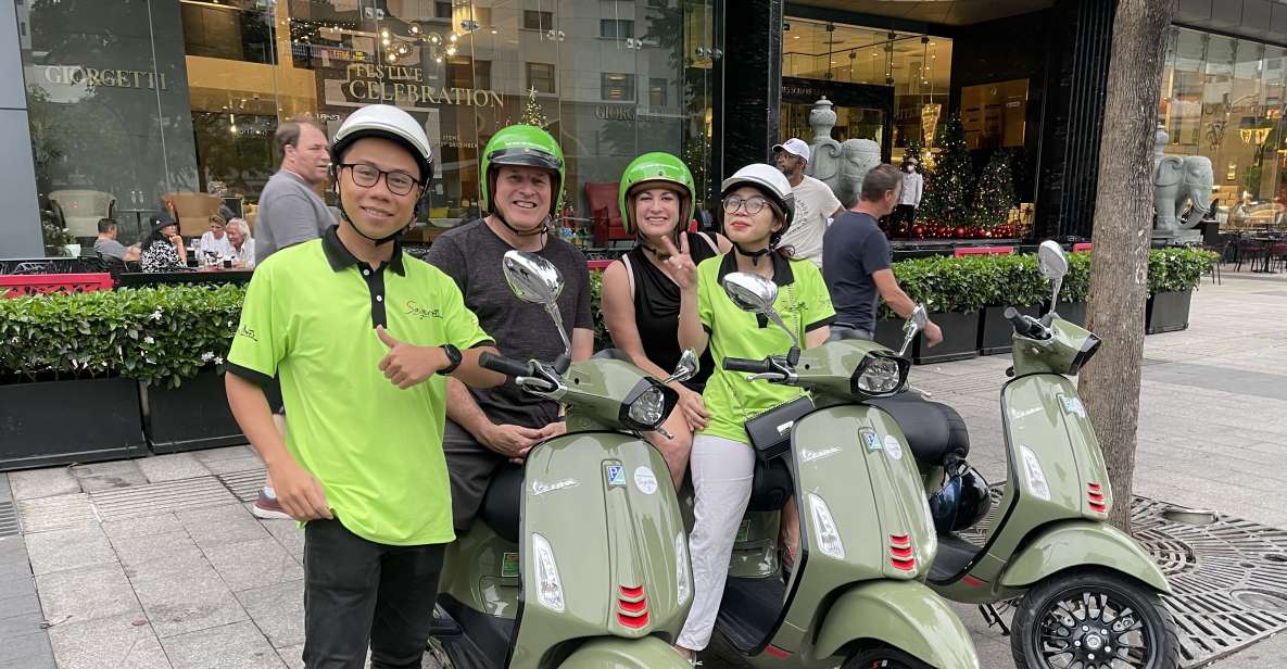 Saigon: Night Craft Beer And Street Food Tour By Vespa - Rooftop sunset bar: start with a beer and the view