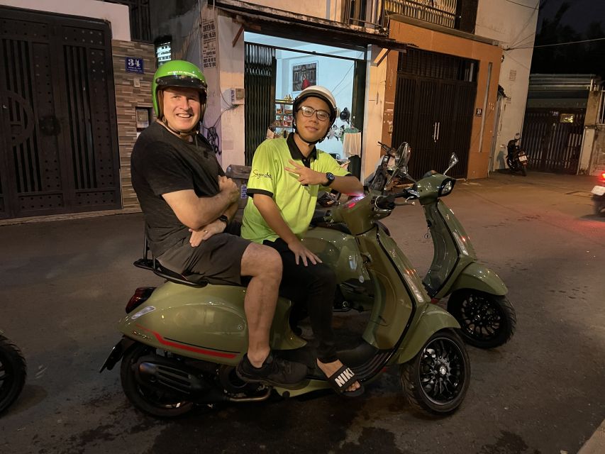Saigon: Night Craft Beer And Street Food Tour By Vespa - Nguyen Thien Thuat Street walk: local life and food variety