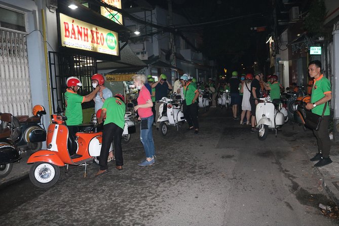 Saigon Vespa By Night Street Food Tour 4,5 Hours - Two local restaurants: how the food portion really works