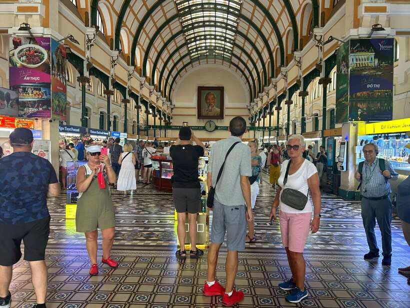 Secret walking Food Tour Ho Chi Minh City - Notre-Dame Cathedral, Book Street, and Central Post Office on foot