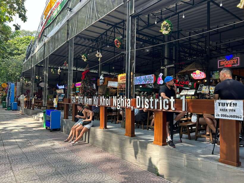 Secret walking Food Tour Ho Chi Minh City - Nguyen Hue Walking Street and Cơm Tấm with succulent pork
