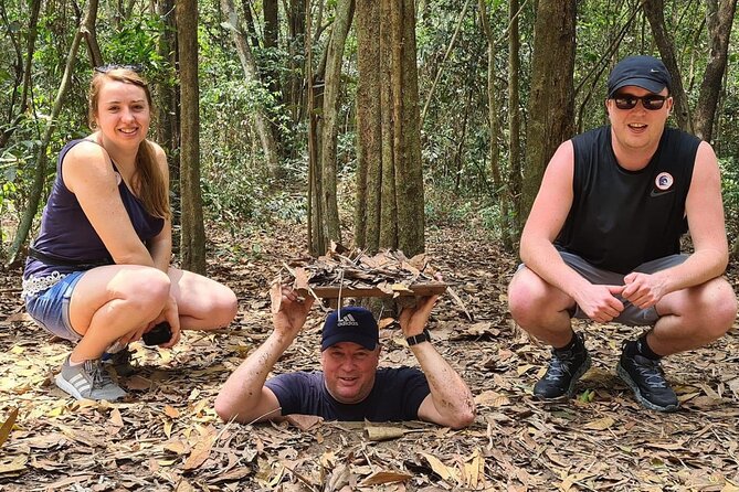 SMALL GROUP - Cu Chi Tunnels Half Day - Morning/Afternoon - Guides Make the Day: Jacky, Queenie, Xuyen, Leo, and Kim Khoa