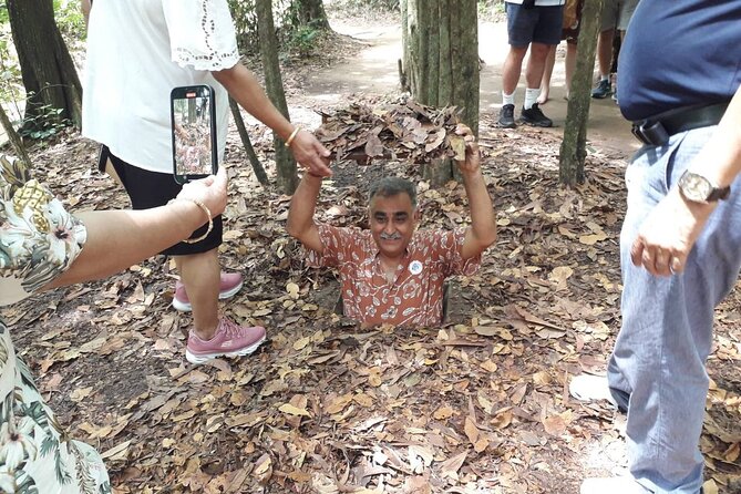 VIP Tour: Cu Chi Tunnels Half Day | Option: Real Shooting Guns - Smokeless cooking: the “stay hidden” kitchen lesson